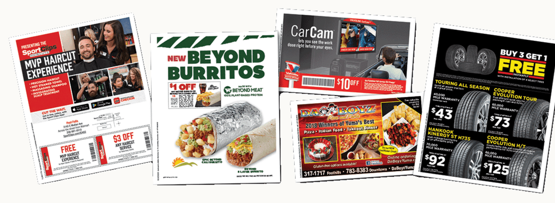 Examples of mailer formats